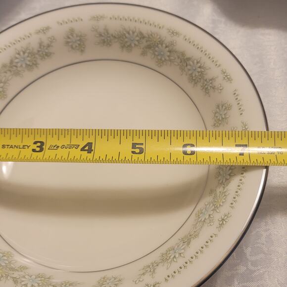 Noritake Ivory China Pattern Lexine 7007 Set of Four Soup Bowls Vintage - Picture 7 of 8